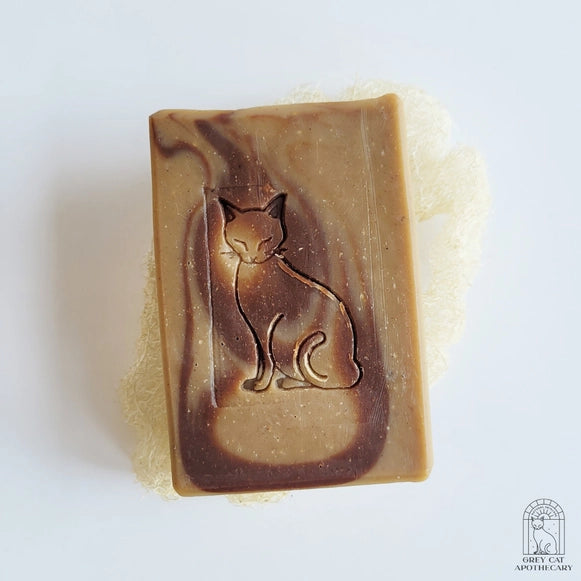 Handmade Cold Brew & Cocoa Organic/Vegan Bar Soap 80g