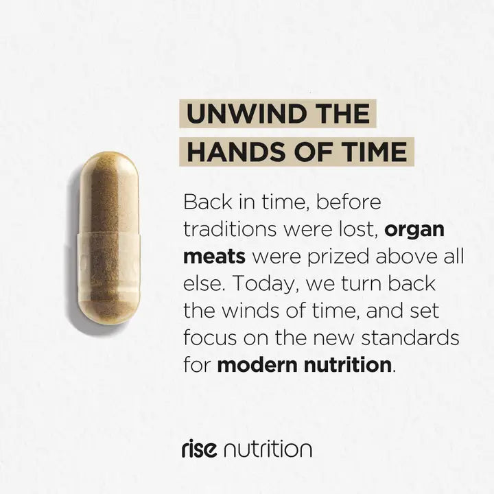 Grass Fed Beef Liver Capsules, Supports Energy 120 Capsules