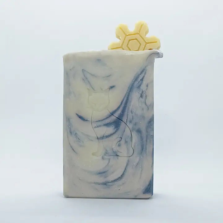 Handmade Snowfall Vegan/Organic Bar Soap 150g