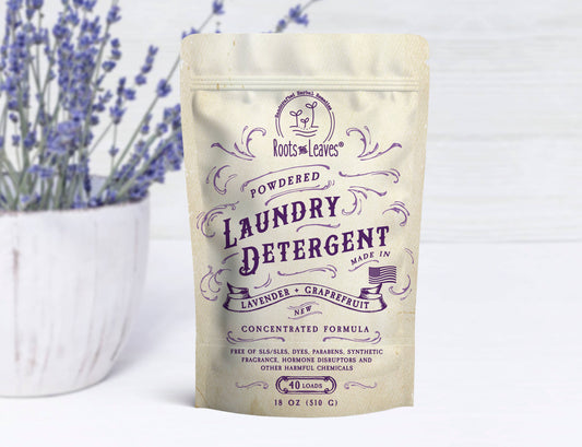 All Natural Powdered Laundry Detergent 18 oz (40 loads)